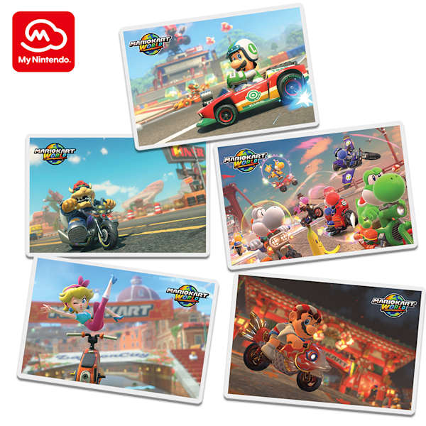 Mario Kart™ World Postcard Set (a set of 5) - Nintendo Official